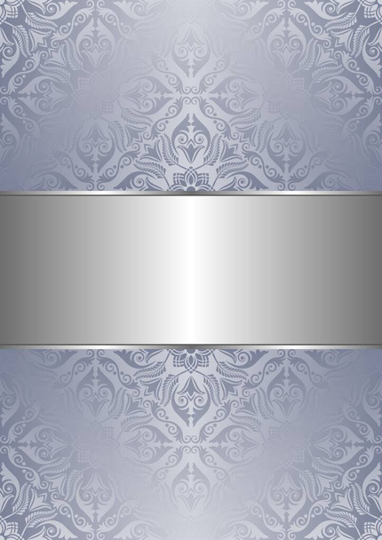 decorative background with vintage pattern - Vector, Image