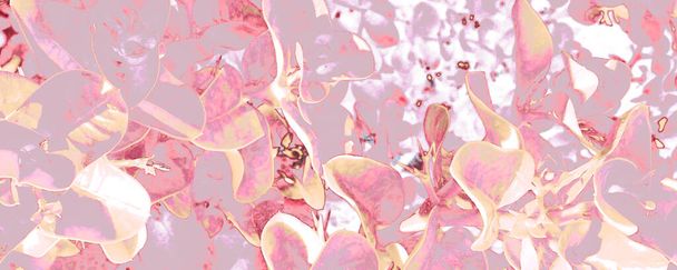 Μπεζ Flora Διακόσμηση. Διακόσμηση Καφέ Τριαντάφυλλου. Σχέδιο Κόκκινης Γυναίκας. Καλλιτεχνική Ματζέντα. Λευκό Botany Backdrop. Μοβ εξωτικό πρότυπο. Ροζ αφηρημένο φόντο. - Φωτογραφία, εικόνα