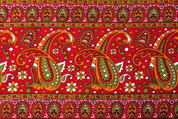 batik kolorowe tkaniny tkanina tło  - Zdjęcie, obraz