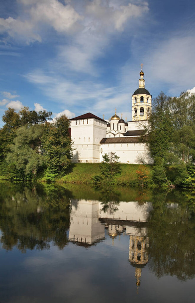 Monastery of St. Paphnutius - Pafnutyevo-Borovsky monastery in Borovsk. Kaluga oblast. Russia - Fotoğraf, Görsel