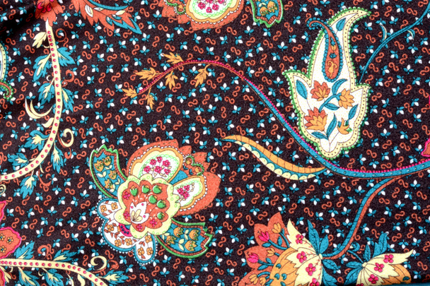 Fond en tissu batik coloré
  - Photo, image