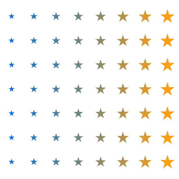 Star rating evaulation, assessment rating concept graphic. Grade, rank, cusomer satisfaction concept icon. Review, estiminate concept - Vector, imagen