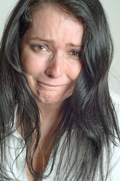 απελπισμένη γυναίκα που κλαίει - Φωτογραφία, εικόνα