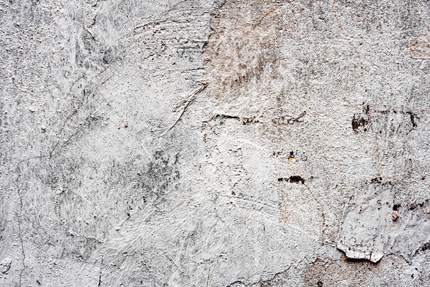 Texture, wall, concrete, it can be used as a background. Wall fragment with scratches and cracks - Foto, Bild