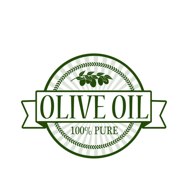 Olive oil - Vector, Image