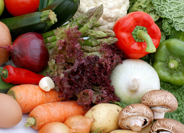 groenten en fruit - Foto, afbeelding