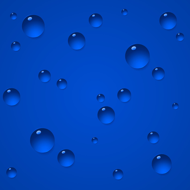 Waterdruppel - Vector, afbeelding