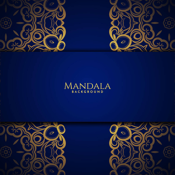 Ornamental mandala inspired ethnic art illustration with classic decorative background . Invitation element, Tattoo, alchemy, magic symbol vector - Vector, Image