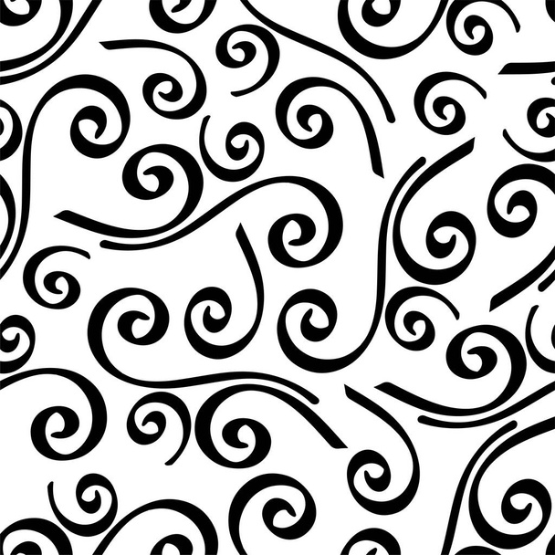 Чорно-білий безшовний візерунок
 - Вектор, зображення