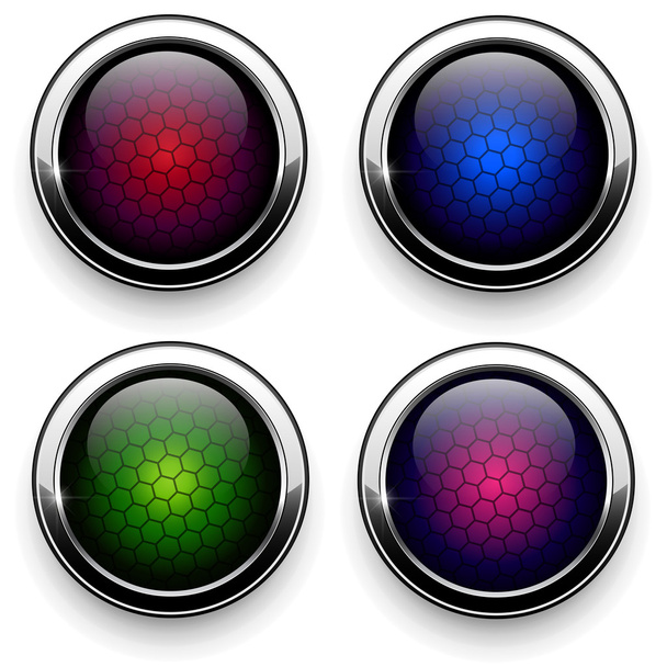 Web buttons - Vektor, obrázek