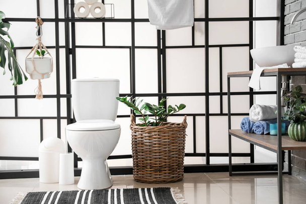Stylový interiér moderních toalet - Fotografie, Obrázek