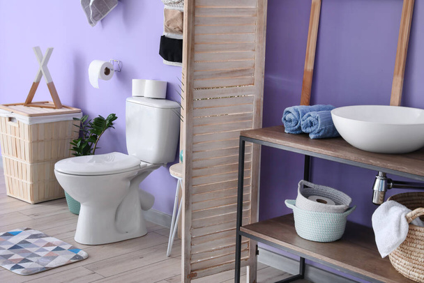 Stylový interiér moderních toalet - Fotografie, Obrázek