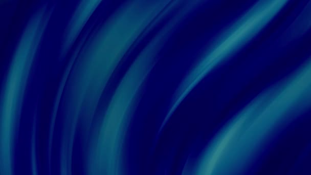Nahtlose Schleife verdreht Gradienten Hintergrund. 3D-Darstellung von Reihen und Reihen farbenfroher blauer Streifen. Bunte Animation des Wellengradienten. Künftige geometrische Muster Bewegungshintergrund - Filmmaterial, Video
