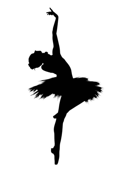 silhouette of a person dance - Foto, Imagem