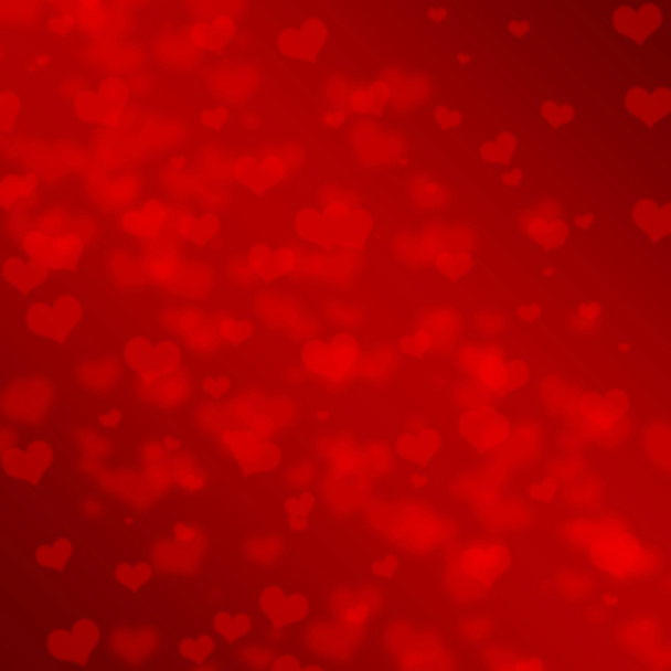 Abstract Glow Soft Hearts for Valentines Day Background Design.  - Photo, Image