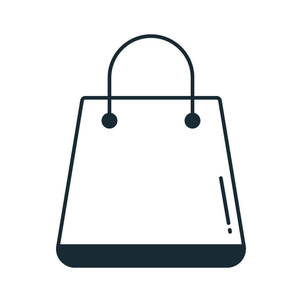Half Bag Glyph Style vektor ikon, amely könnyen módosíthatja vagy szerkesztheti - Vektor, kép