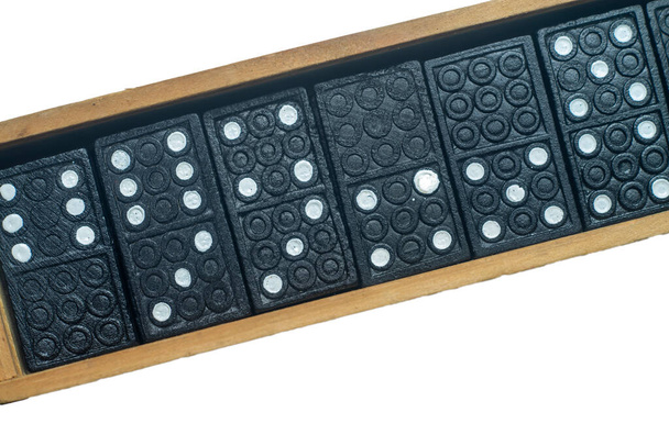 domino isolated on a white background - Photo, Image