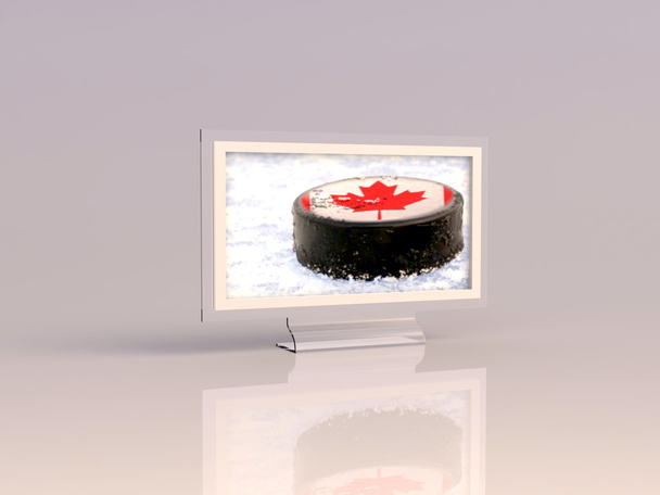 Kanada Hokej na LCD - Zdjęcie, obraz
