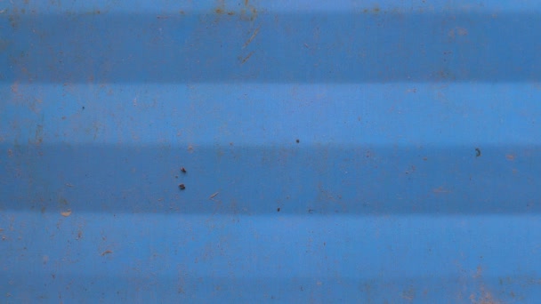 primer plano de la superficie metálica oxidada - Metraje, vídeo