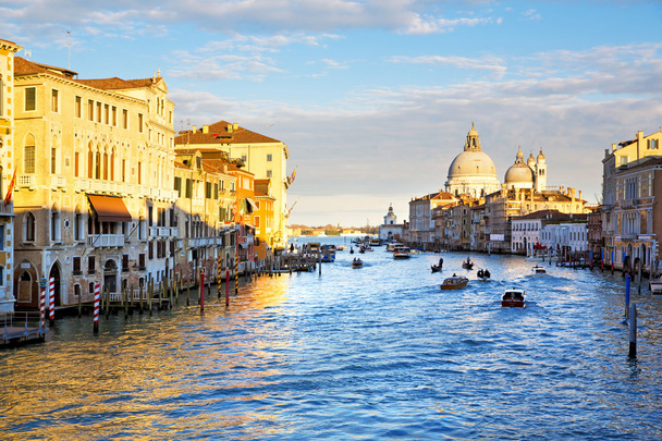 canal Grande Venetië, Italië, - Foto, afbeelding