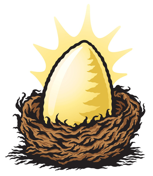 altın yumurta - Fotoğraf, Görsel