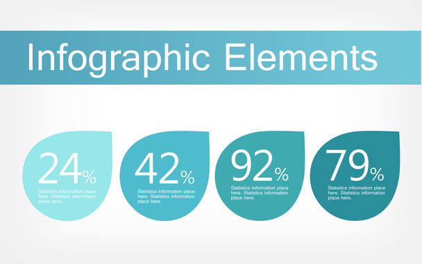 Infographic Elements. - Vektor, Bild