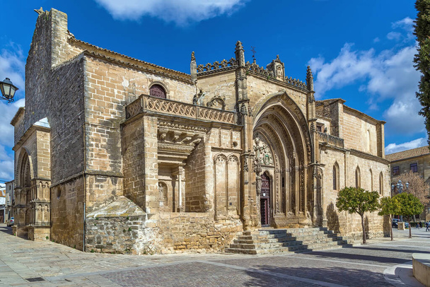 Kościół San Pablo jest jednym z najstarszych w Ubedzie w Hiszpanii. Uważa się, że został zbudowany od czasów Wizygoty. - Zdjęcie, obraz