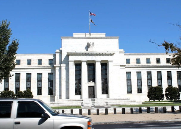 Gebäude der Federal Reserve in Washington DC, Vereinigte Staaten, FED - Foto, Bild
