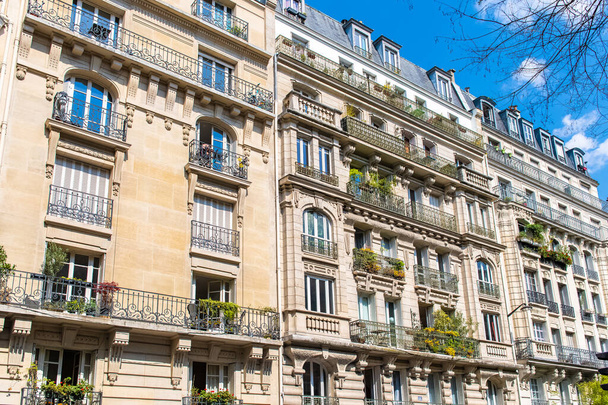 Paris, typical building at Montmartre - Photo, Image