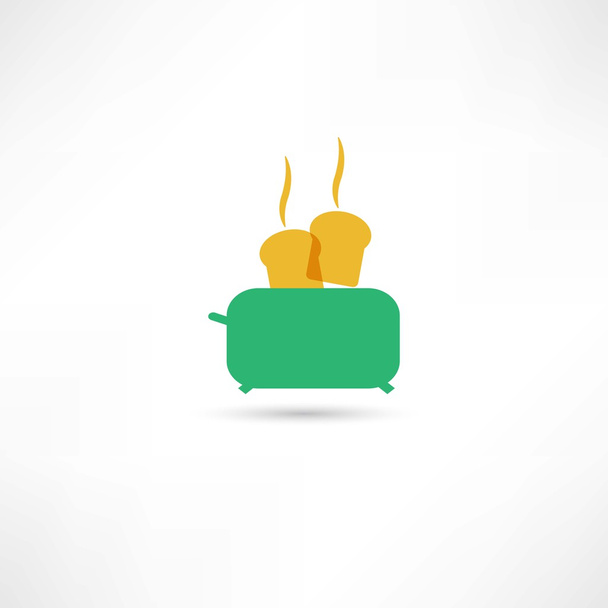 toaster icon - Διάνυσμα, εικόνα