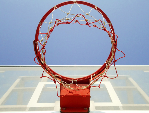een basketbal hoepel - Foto, afbeelding