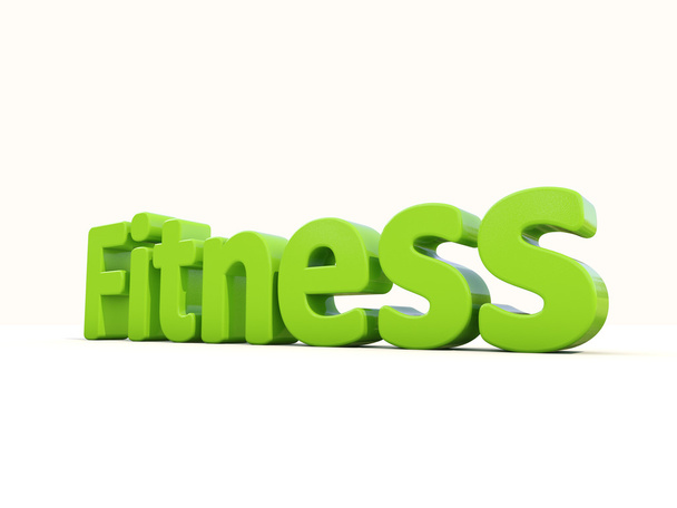 3d word fitness - 写真・画像
