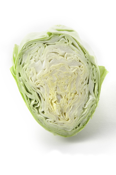Slice pointed cabbage - Valokuva, kuva