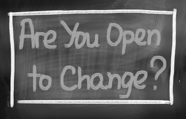 Are You Open To Change Concept - Photo, Image