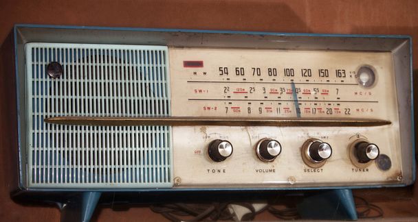 Retro régi rádió - Fotó, kép