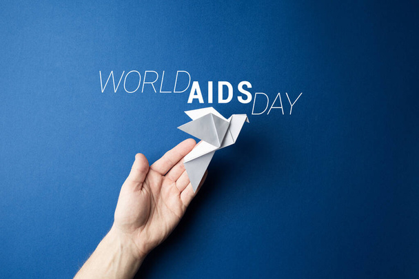 Paper World AIDS Day concept. - Valokuva, kuva