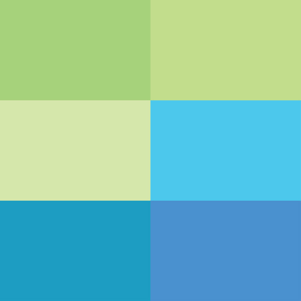 set illustrazione vettoriale tavolozza colori
 - Vettoriali, immagini