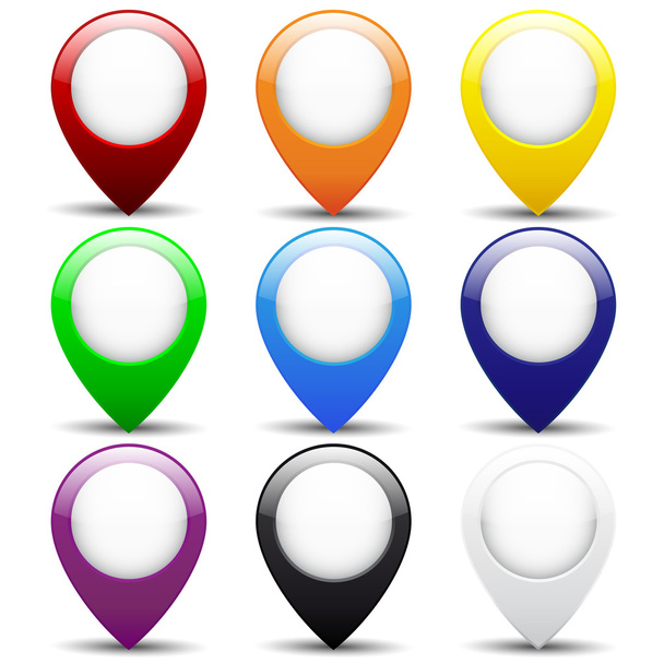 Set of buttons - Вектор,изображение