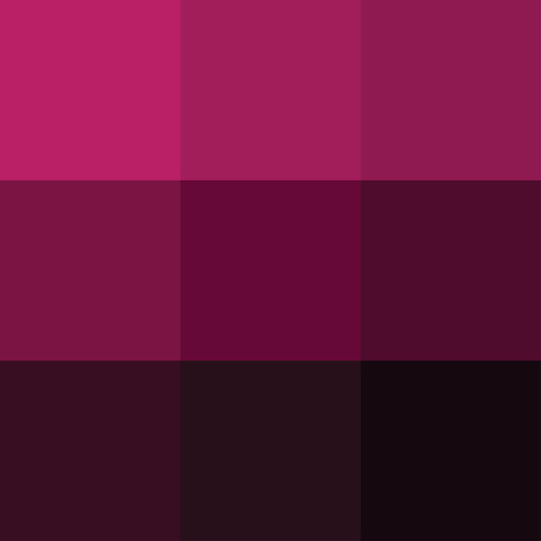 Różowy kolor wektor palety ilustracja - Wektor, obraz
