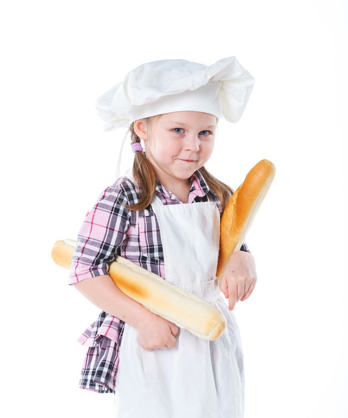 Little baker. - Фото, изображение