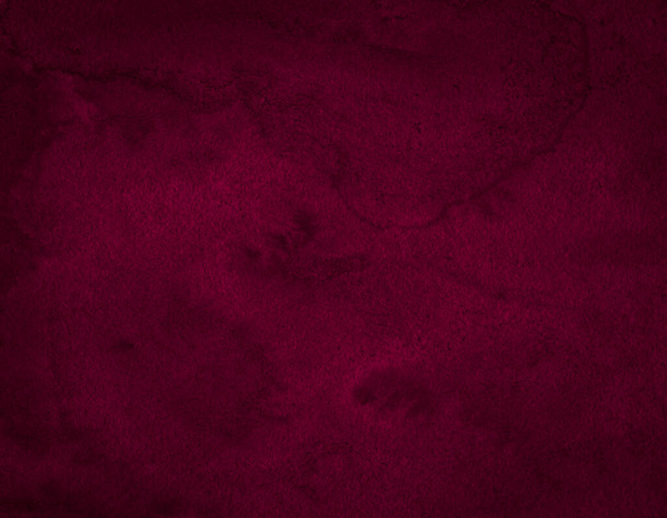 Burgundy Watercolor patchy background, with natural spots and stains. Ideas for creativity. - Photo, Image