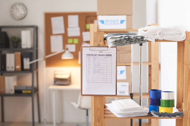 Checklisten-Ordnung im Büro - Foto, Bild