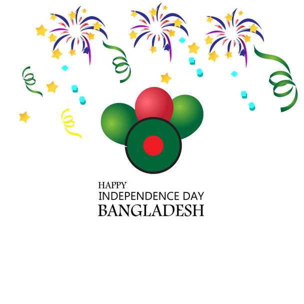 illustration de conception de modèle vectoriel de jour de l'indépendance bangladesh - Vecteur, image