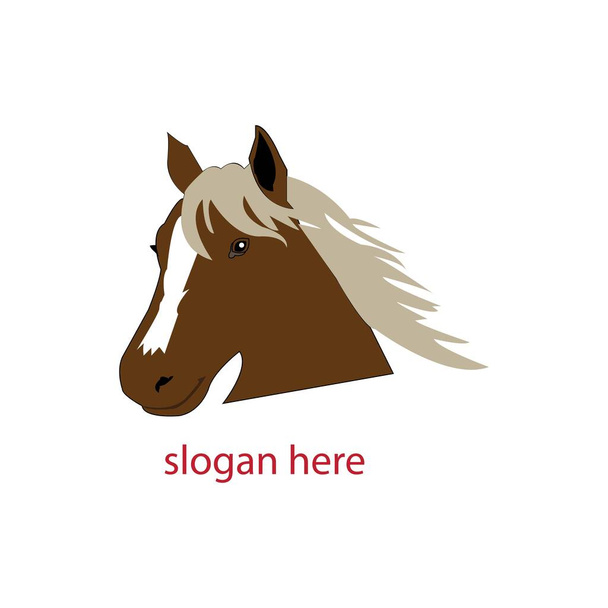 Plantilla de logotipo de caballo Vector ilustración desig - Vector, Imagen