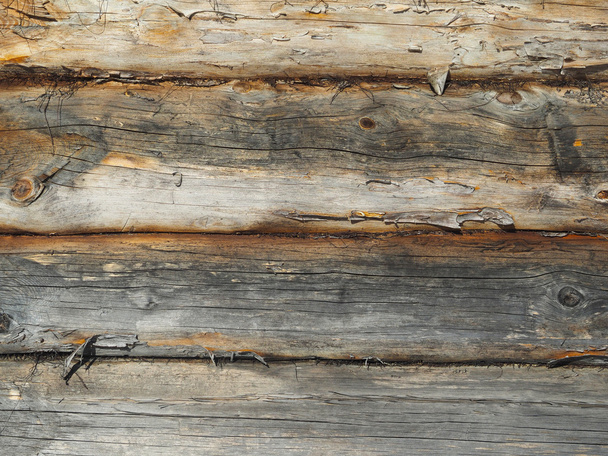 Wooden log walls. background - Foto, Imagem