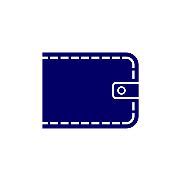 Modelo do vetor do logotipo do dinheiro da bolsa, conceito do projeto do logotipo do negócio, símbolo do ícone - Vetor, Imagem