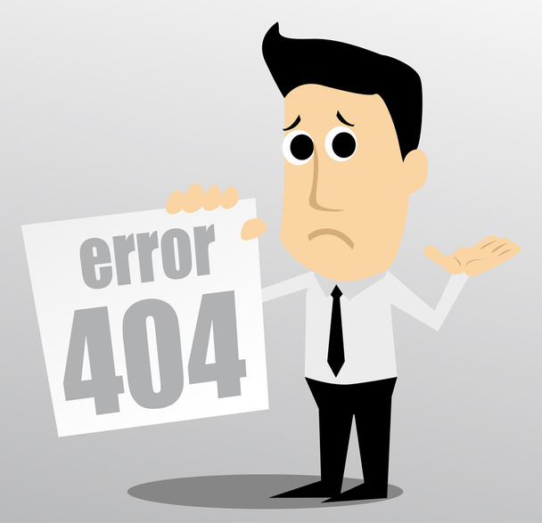 404 Fout - Vector, afbeelding