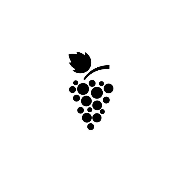 Icono de uvas vector ilustración aislada - Vector, Imagen