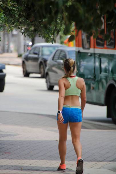 Running in an urban environment - Photo, Image