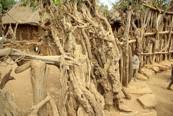 Африканские деревни
 - Фото, изображение